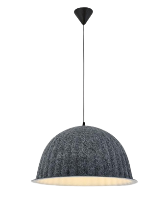 TEKLİ SARKIT GRİ AVİZE ULUNAY 45 CM